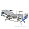 Patient care used 3 crank manual hospital bed